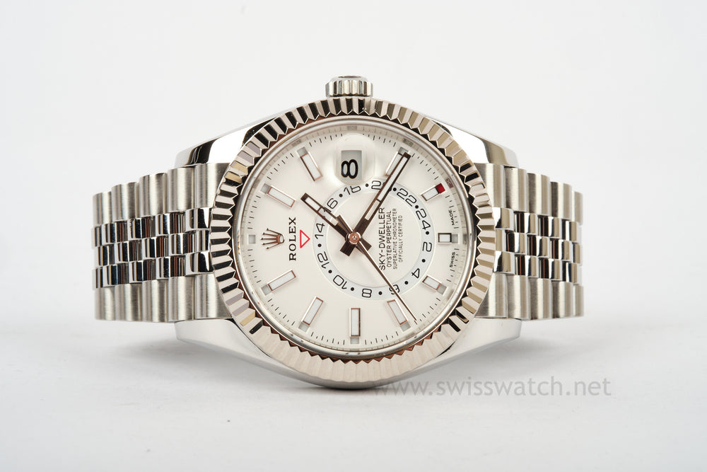 Rolex Sky-Dweller 336934 WHITE COMPLETE SET NOV 2021