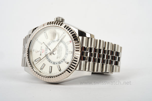 Rolex Sky-Dweller 336934 WHITE COMPLETE SET NOV 2021