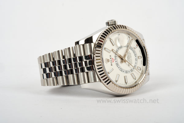 Rolex Sky-Dweller 336934 WHITE COMPLETE SET NOV 2021
