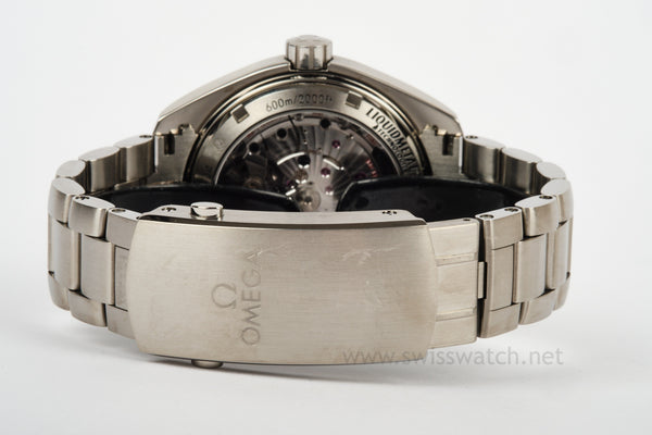 Omega Seamaster Planet Ocean TITANIUM GMT 600 Co-Axial Complete Set 2022