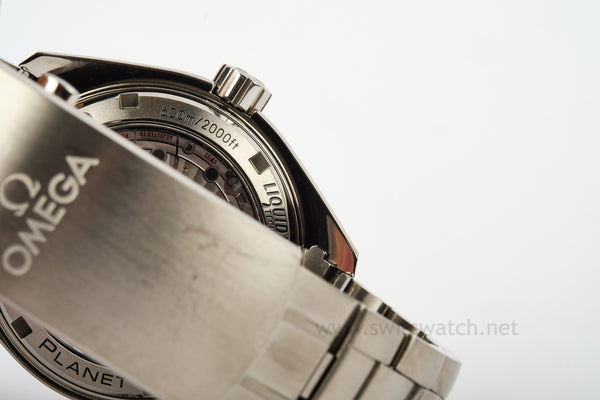 Omega Seamaster Planet Ocean TITANIUM GMT 600 Co-Axial Complete Set 2022