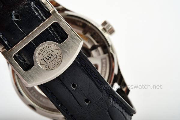 IWC Portuguese Automatic IW500715 FACTORY WARRANTY TO COMPLETE SET MAY 2029 SILVER DIAL