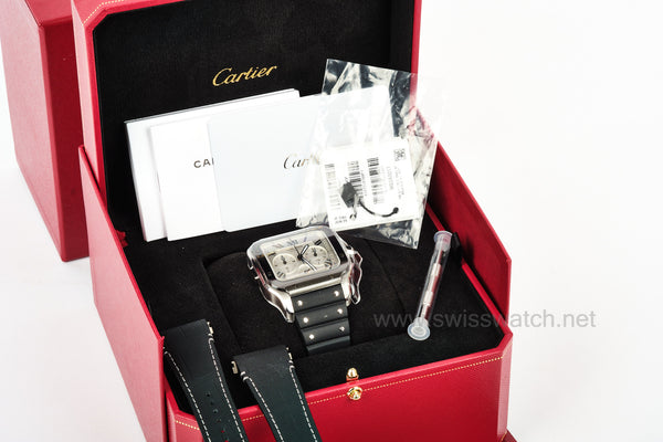 Santos De Cartier WSSA0017 ADLC BEZEL - COMPLETE SET 2026