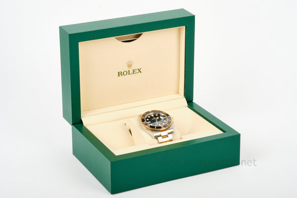 ROLEX 116613LN Submariner Date 18K/SS UNPOLISHED COMPLETE SET 06-2018
