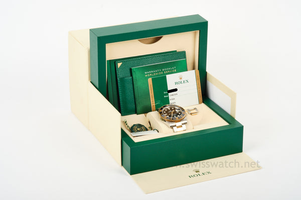 ROLEX 116613LN Submariner Date 18K/SS UNPOLISHED COMPLETE SET 06-2018