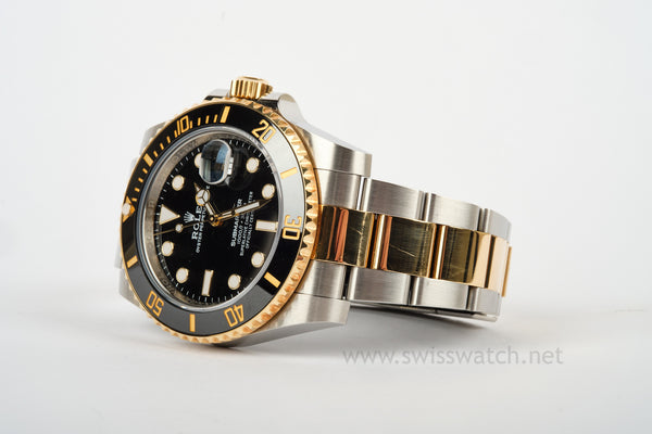 ROLEX 116613LN Submariner Date 18K/SS UNPOLISHED COMPLETE SET 06-2018