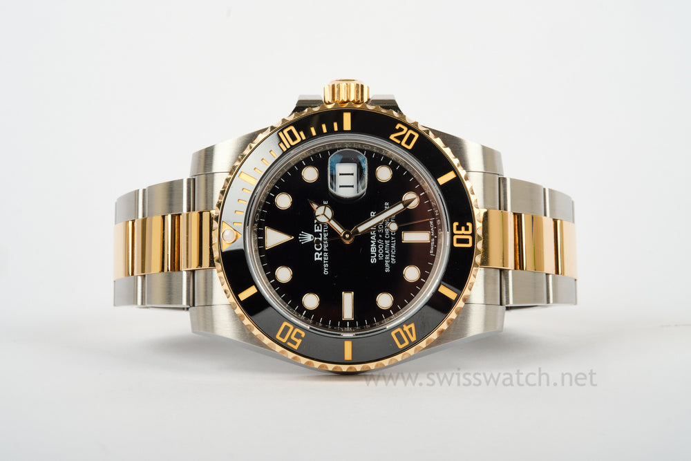 ROLEX 116613LN Submariner Date 18K/SS UNPOLISHED COMPLETE SET 06-2018