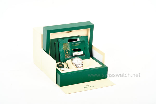 126334 WHITE DIAL OYSTER - COMPLETE SET OCTOBER 2021