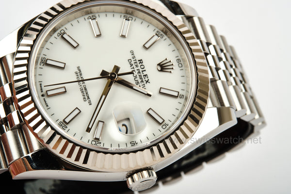 126334 WHITE DIAL JUBILEE - COMPLETE SET OCTOBER 2021