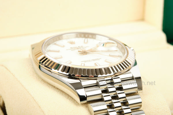 126334 WHITE DIAL JUBILEE - COMPLETE SET OCTOBER 2021