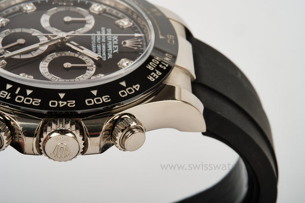 ROLEX 18K White Gold COSMOGRAPH DAYTONA 116519LN - Complete Set JULY 2020