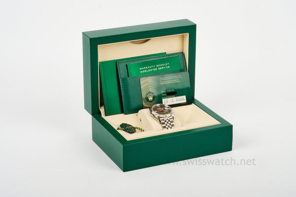 ROLEX Datejust 36mm Wimbledon 126234 Complete Set DEC 2022