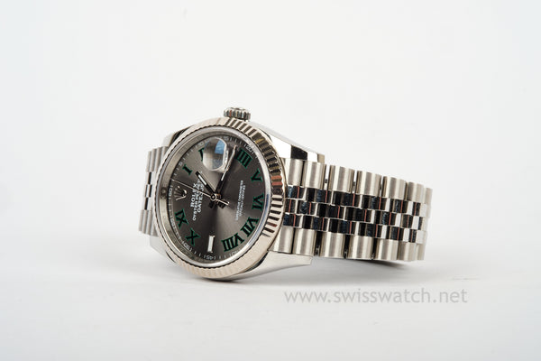 ROLEX Datejust 36mm Wimbledon 126234 Complete Set DEC 2022