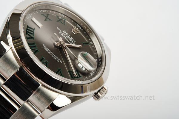 Rolex Datejust 41 WIMBLEDON 126300 Complete Set JUNE 2022