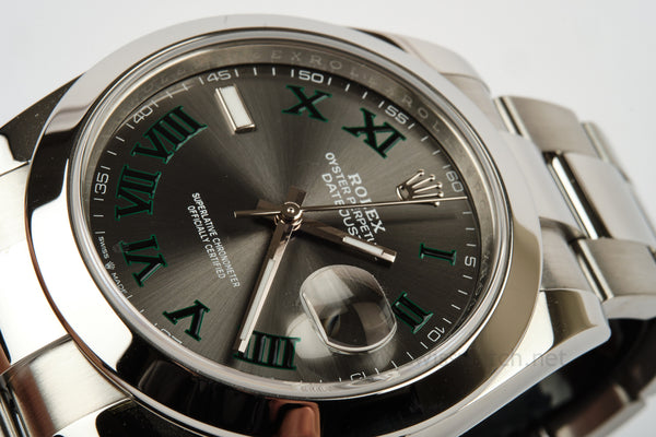 Rolex Datejust 41 WIMBLEDON 126300 Complete Set JUNE 2022