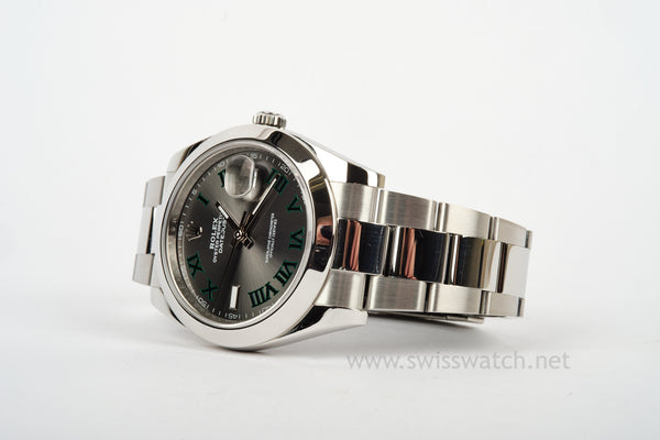 Rolex Datejust 41 WIMBLEDON 126300 Complete Set JUNE 2022