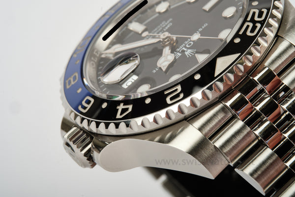 ROLEX GMT MASTER II BATGIRL Jubilee 126710BLNR COMPLETE SET 06-2023