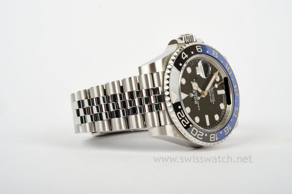 ROLEX GMT MASTER II BATGIRL Jubilee 126710BLNR COMPLETE SET 06-2023