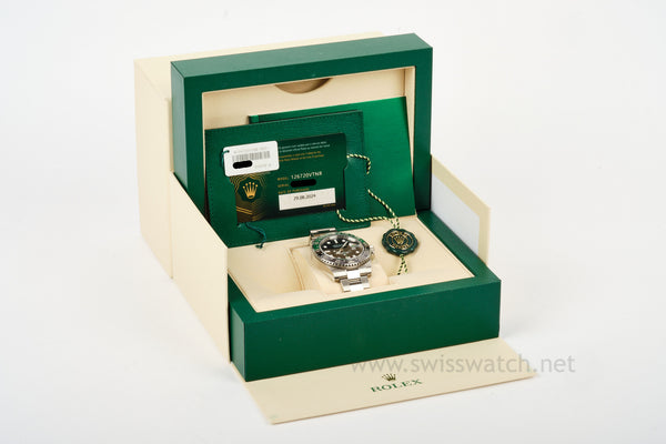 ROLEX GMT MASTER II 126720VTNR UNWORN