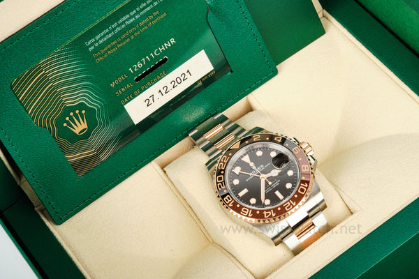 ROLEX GMT MASTER II 126711CHNR