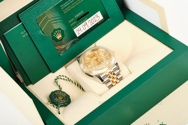 Rolex Sky-Dweller 336933 COMPLETE SET SEPTEMBER 2023
