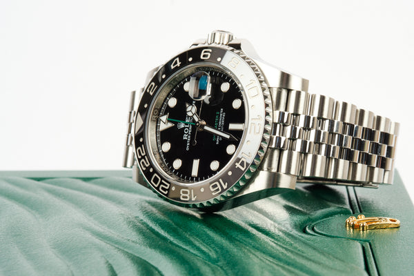 ROLEX GMT MASTER II 126710GRNR COMPLETE SET SEPT 2024