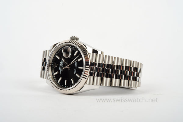 Rolex Datejust 36 Black Dial 126234 COMPLETE SET SEPT 2025