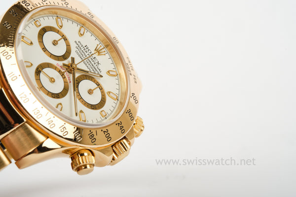 Daytona 18K 116528 White Dial Complete Set MAY 2002