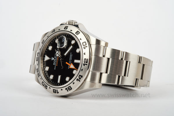 ROLEX Explorer II 216570 BLACK DIAL | COMPLETE SET NOV 2012