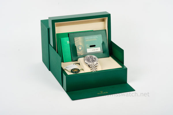 ROLEX Datejust 41 Diamond Dial 126334 UNWORN Complete Set 12-2025
