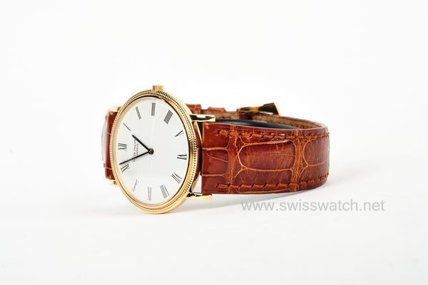 Patek Philippe 32mm 18K Calatrava 3520D Cal 177 SERVICED JUNE 2026