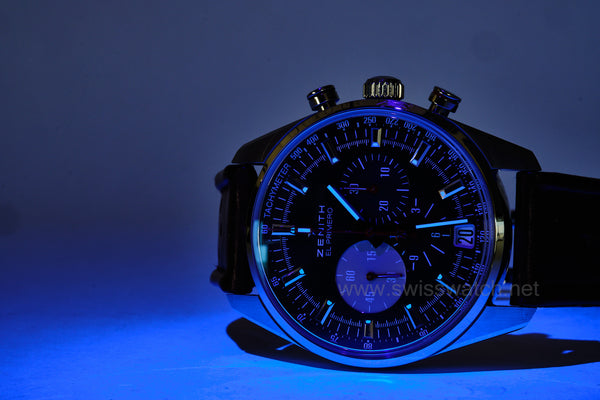 Zenith El Primero 36'000 VpH 03.2046.400/25.C771 COMPLETE SET JUNE 2019 RARE DIAL!