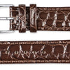 Debeer Alligator Grain Short Leather Replacement Watch Band