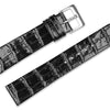 Debeer Alligator Grain Flat Watch Band