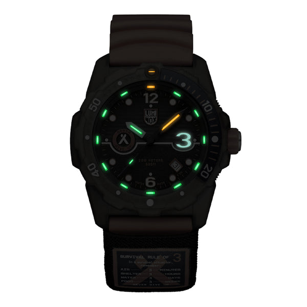 Luminox BEAR GRYLLS XB.3721.R3 RULE OF 3 Sea Series