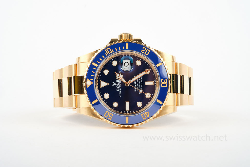 Rolex submariner hotsell blue dial price