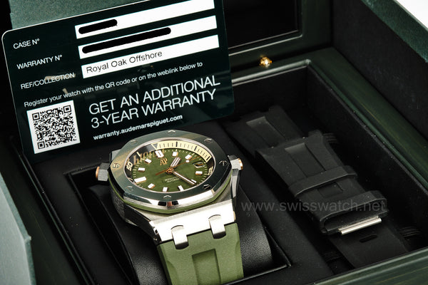 Audemars Piguet ROYAL OAK Offshore Diver COMPLETE SET SEPTEMBER 2023