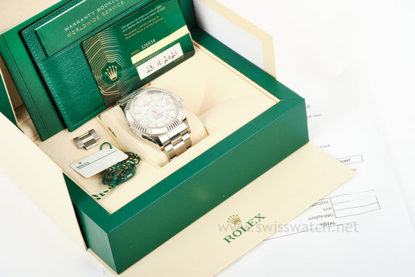 Rolex Sky-Dweller 326934 COMPLETE SET 11 / 2021