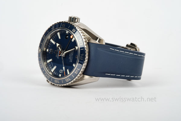 Omega Seamaster Planet Ocean TITANIUM GMT 600 Co-Axial Complete Set FEB 2024