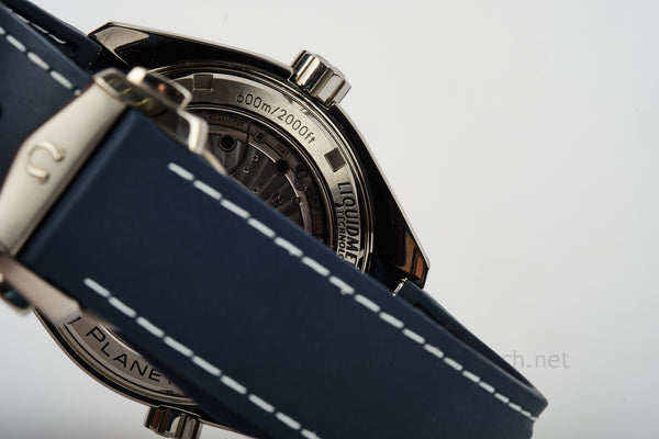 Omega Seamaster Planet Ocean TITANIUM GMT 600 Co-Axial Complete Set FEB 2024