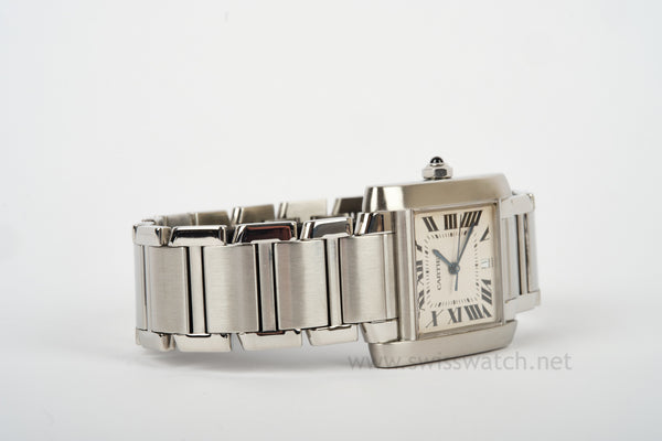 Cartier Tank Française 2302 COMPLETE SET APRIL 2006