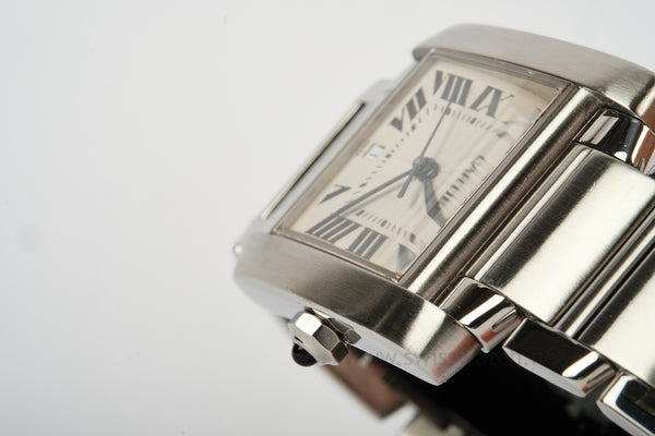 Cartier Tank Française 2302 COMPLETE SET APRIL 2006