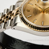 ROLEX 16233 Datejust 36mm NEW STYLE DIAL 18K/SS 1991 WATCH ONLY