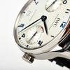 IWC Portuguese Automatic IW500715 FACTORY WARRANTY TO COMPLETE SET MAY 2029 SILVER DIAL