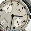 IWC Portuguese Automatic IW500715 FACTORY WARRANTY TO COMPLETE SET MAY 2029 SILVER DIAL