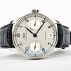 IWC Portuguese Automatic IW500715 FACTORY WARRANTY TO COMPLETE SET MAY 2029 SILVER DIAL