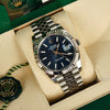 ROLEX Datejust 41 BLUE MOTIF Dial 126334 COMPLETE SET MAY 2023