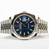 ROLEX Datejust 41 BLUE MOTIF Dial 126334 COMPLETE SET MAY 2023