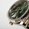 ROLEX Day-Date 40 "President" Grey Gold 18K REF: 228239 Olive Dial Never Polished