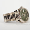 ROLEX Day-Date 40 "President" Grey Gold 18K REF: 228239 Olive Dial Never Polished